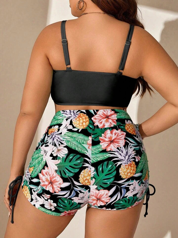 Biquíni Shortinho Plus Size - Cecilia