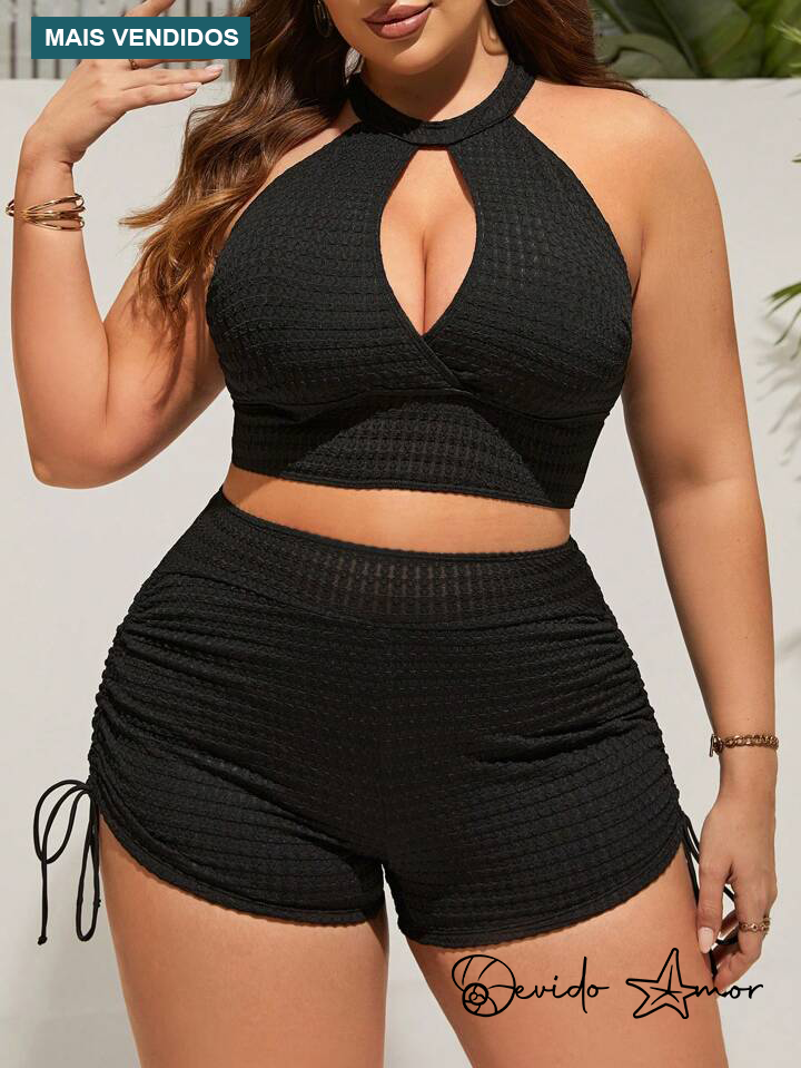 Biquíni Shortinho Plus Size - Ariella